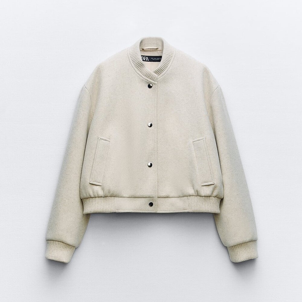 Zara bomber jacket